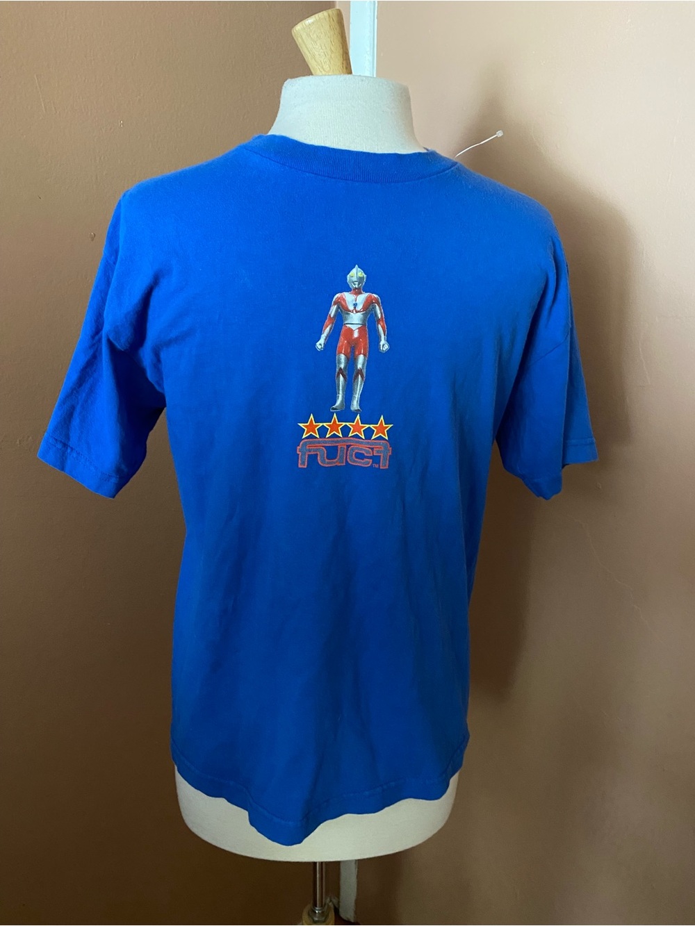 Vintage FUCT Ultraman T-shirt blue
Size Medium Rare